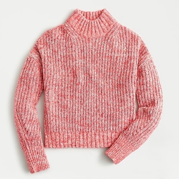 J. Crew Sweaters J Crew Marled Donegal Mockneck Sweater Poshmark
